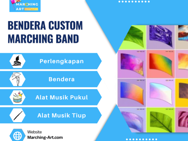 Pesan Bendera Custom Marching Band